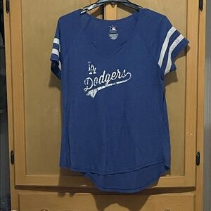 Blue Dodgers Women Shirt